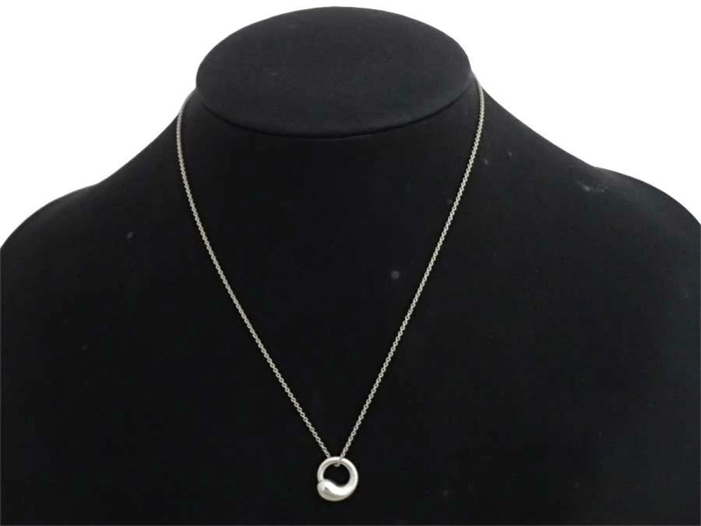 Tiffany Co Eternal Circle Necklace Sterling Silver